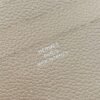 Hermes Chaine Dancre Wallet 8L Beton Evercolor Leather Silver Hardware