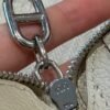 Hermes Chaine Dancre Wallet 8L Beton Evercolor Leather Silver Hardware