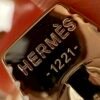 Hermes ToolBox 80 Pearl Gray Evercolor Leather Hardware Silver