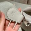 Hermes ToolBox 80 Pearl Gray Evercolor Leather Hardware Silver