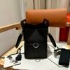 Hermes ToolBox 20CM CK89 Black Evercolor Leather Hardware Silver
