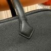 Hermes Victoria Light Briefcase CK89 Black Togo Leather All Handmade