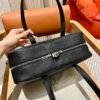 Hermes Victoria Light Briefcase CK89 Black Togo Leather All Handmade