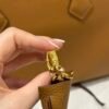 Hermes Victoria Light Briefcase 2S Sesame Togo Leather Gold Hardware