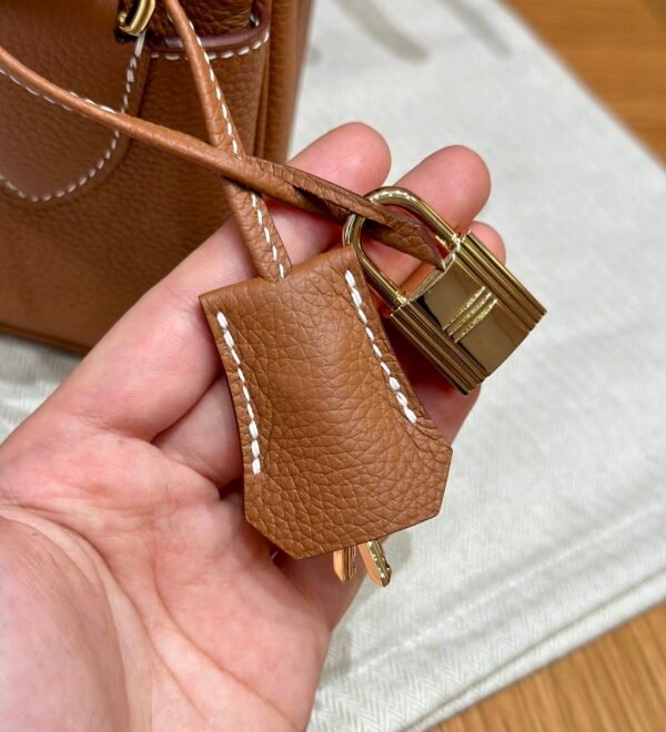 DDMode Hermes Kelly Messenger CK37 Gold Evercolor Leather Gold Hardware