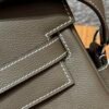 Hermes CK18 Etoupe Kelly Messenger All Handmade Evercolor Gold Hardware