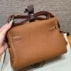 DDMode Hermes Kelly Messenger CK37 Gold Evercolor Silver Hardware