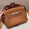DDMode Hermes Kelly Messenger CK37 Gold Evercolor Silver Hardware