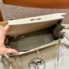 DDMode Hermes Kelly Messenger 8L Beton 24*19*11 Evercolor Leather Hardware Silver
