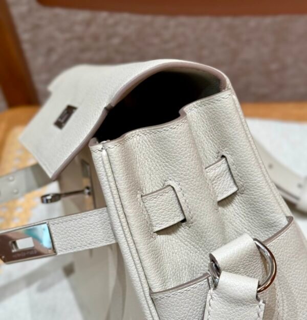 DDMode Hermes Kelly Messenger 8L Beton 24*19*11 Evercolor Leather Hardware Silver