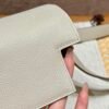 DDMode Hermes Kelly Messenger 8L Beton 24*19*11 Evercolor Leather Hardware Silver