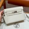 DDMode Hermes Kelly Messenger 8L Beton 24*19*11 Evercolor Leather Hardware Silver