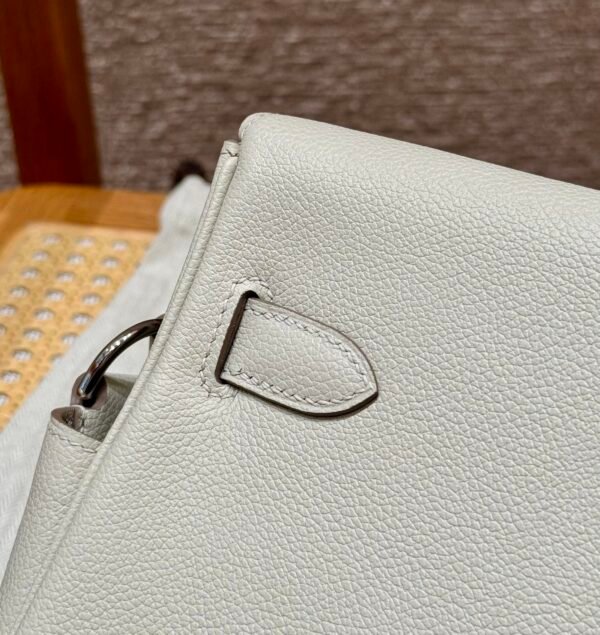 DDMode Hermes Kelly Messenger 8L Beton 24*19*11 Evercolor Leather Hardware Silver