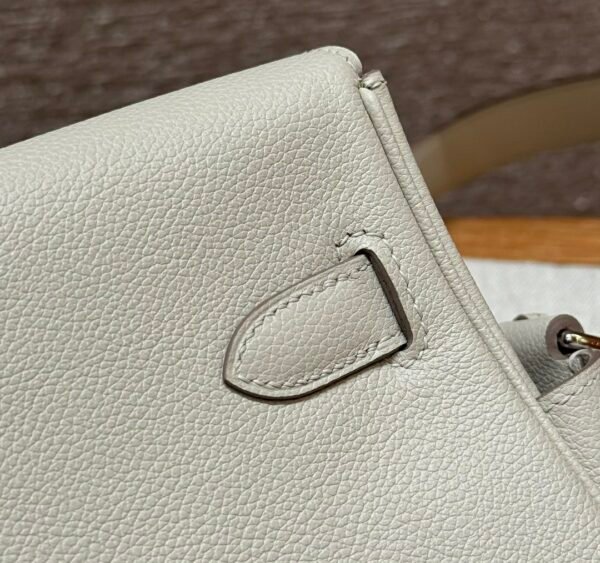 DDMode Hermes Kelly Messenger 8L Beton 24*19*11 Evercolor Leather Hardware Silver