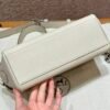 DDMode Hermes Kelly Messenger 8L Beton 24*19*11 Evercolor Leather Hardware Silver