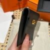 Hermes Kelly Pocket Wallet CK89 Black Epsom Leather Gold Hardware