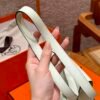 UAE Hermes Kelly Desordre 0S Vert Fizz Epsom Leather Silver Hardware