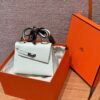 UAE Hermes Kelly Desordre 0S Vert Fizz Epsom Leather Silver Hardware