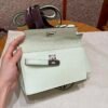 UAE Hermes Kelly Desordre 0S Vert Fizz Epsom Leather Silver Hardware