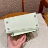 UAE Hermes Kelly Desordre 0S Vert Fizz Epsom Leather Silver Hardware