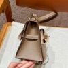 DDMode Hermes Kelly Desordre 20CM CK18 Etoupe Epsom Silver Hardware