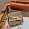 DDMode Hermes Kelly Desordre 20CM CK18 Etoupe Epsom Silver Hardware
