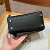 Hermes Kelly en Desordre Black Epsom Leather Gold Hardware