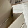 DDMode Hermes Kelly Desordre Bag Craie Epsom Leather Gold Hardware