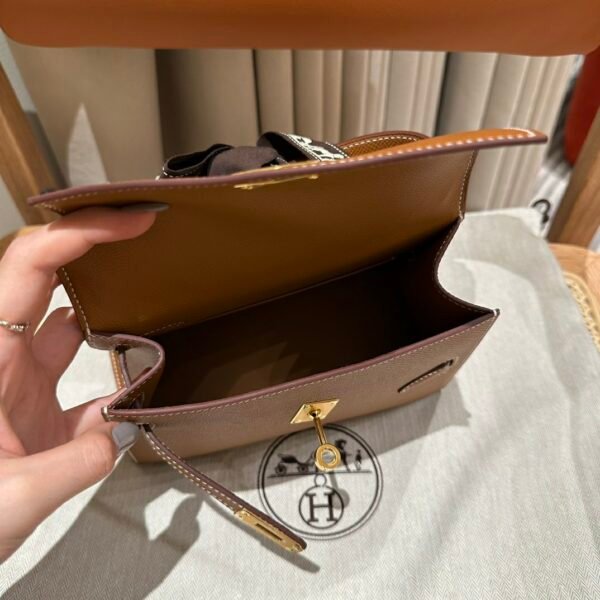Hermes Kelly Desordre 20CM CK37 Gold Epsom Leather GHW Hardware
