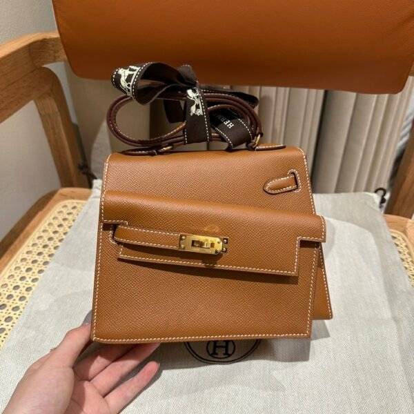 Hermes Kelly Desordre 20CM CK37 Gold Epsom Leather GHW Hardware