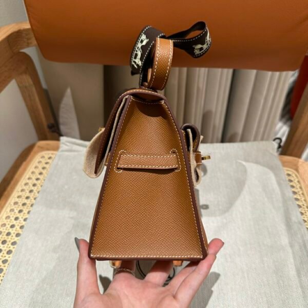 Hermes Kelly Desordre 20CM CK37 Gold Epsom Leather GHW Hardware
