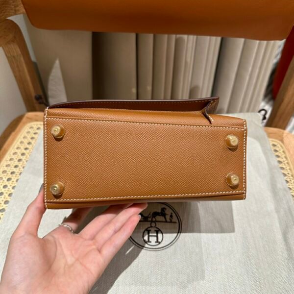 Hermes Kelly Desordre 20CM CK37 Gold Epsom Leather GHW Hardware