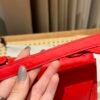 UAE Hermes Kelly Desordre 20CM Price S3 Rouge coeur Epsom Gold Hardware