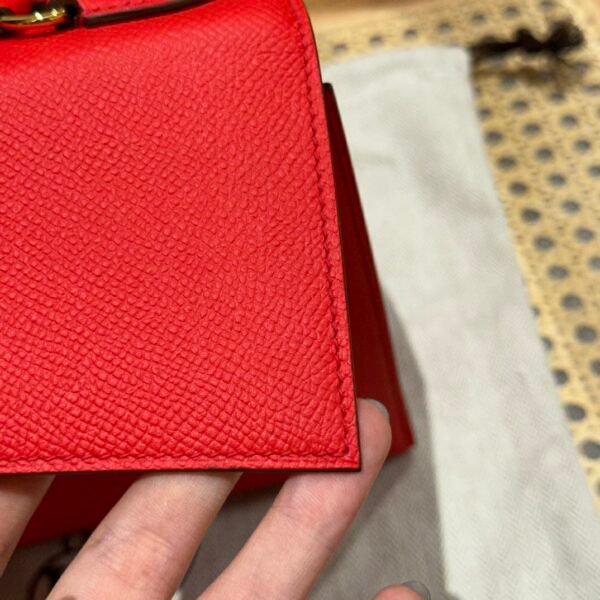 UAE Hermes Kelly Desordre 20CM Price S3 Rouge coeur Epsom Gold Hardware