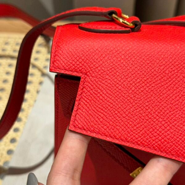 UAE Hermes Kelly Desordre 20CM Price S3 Rouge coeur Epsom Gold Hardware