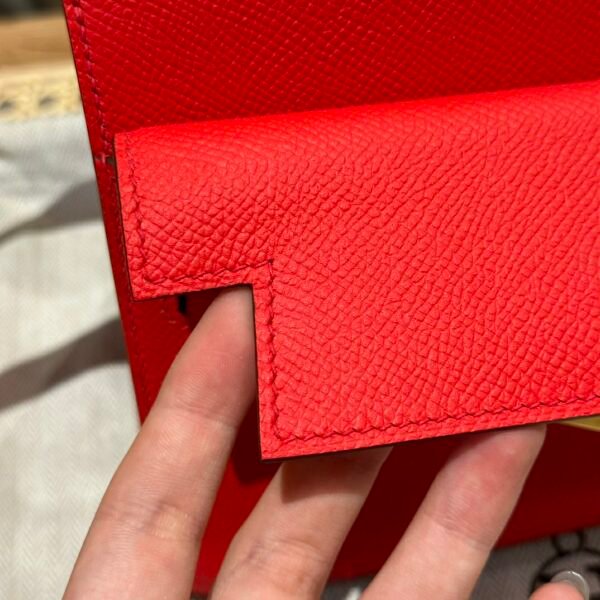 UAE Hermes Kelly Desordre 20CM Price S3 Rouge coeur Epsom Gold Hardware