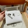 DDMode Hermes UAE Kelly Desordre 20CM Bag Epsom 01 White Silver Hardware