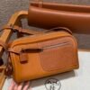 Hermes Nouveau On Body CK37 Gold Evercolor Leather Gold Hardware