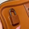 Hermes Nouveau On Body CK37 Gold Evercolor Leather Gold Hardware