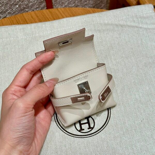 DDMode Taobao Hermes Kelly Moove CK10 Craie Swift Leather Silver Hardware