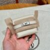 DDMode Taobao Hermes Kelly Moove CK10 Craie Swift Leather Silver Hardware