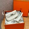 DDMode Taobao Hermes Kelly Moove CK10 Craie Swift Leather Silver Hardware