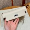 DDMode Taobao Hermes Kelly Moove CK10 Craie Swift Leather Silver Hardware