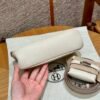 DDMode Taobao Hermes Kelly Moove CK10 Craie Swift Leather Silver Hardware