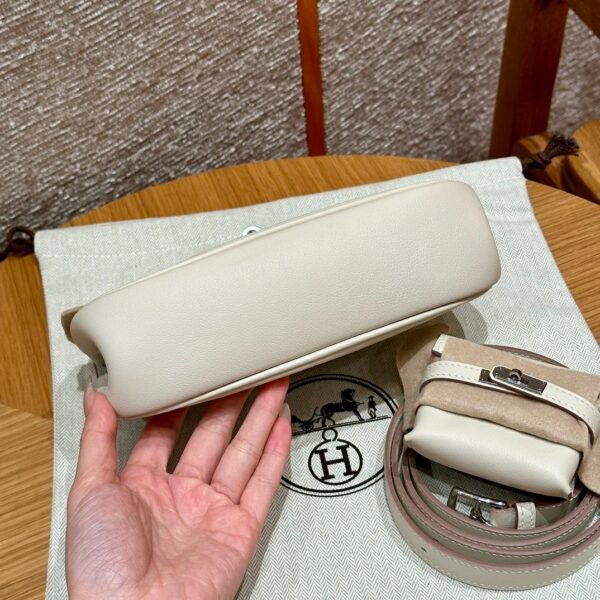 DDMode Taobao Hermes Kelly Moove CK10 Craie Swift Leather Silver Hardware