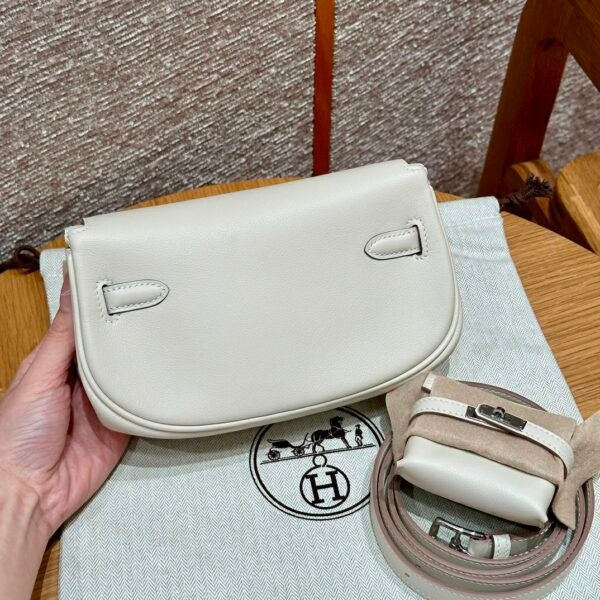 DDMode Taobao Hermes Kelly Moove CK10 Craie Swift Leather Silver Hardware
