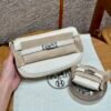 DDMode Taobao Hermes Kelly Moove CK10 Craie Swift Leather Silver Hardware