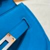 DDMode Yupoo Hermes Kelly Moove 0F Blue Frida Swift Leather Silver Hardware