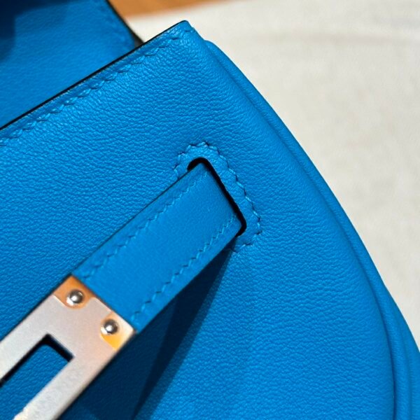 DDMode Yupoo Hermes Kelly Moove 0F Blue Frida Swift Leather Silver Hardware