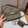 DDMode WeChat Hermes Kelly Moove CK18 Etoupe Swift Leather Silver Hardware